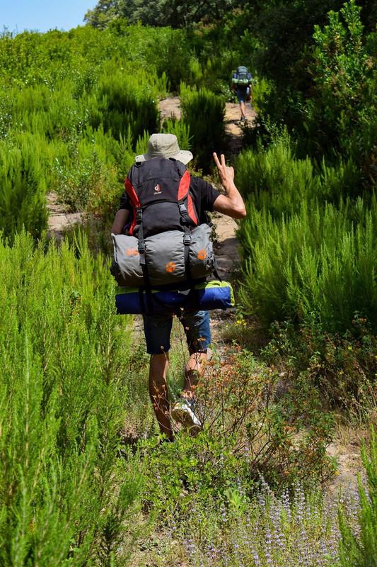 Eco hiking group in Tunisia